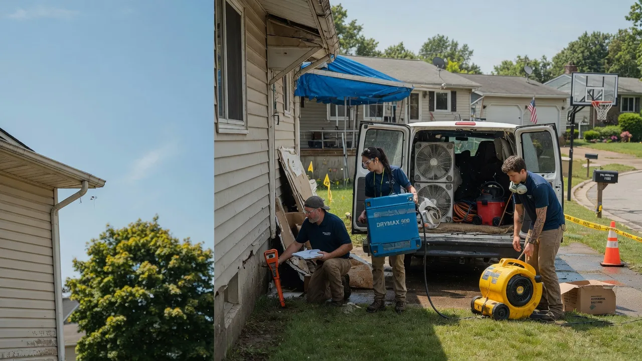 Ceiling Leak Cleanup in Stillman Valley, IL near me
